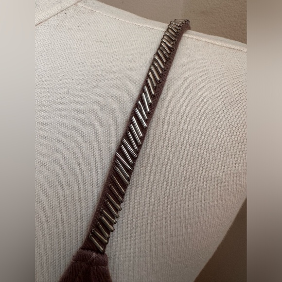 INC International Concepts tie dye tank w/beaded strap detail - Picture 7 of 8